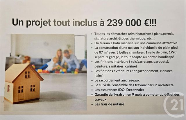 Maison à vendre - 4 pièces - 87 m2 - Petiville - 76 - HAUTE-NORMANDIE